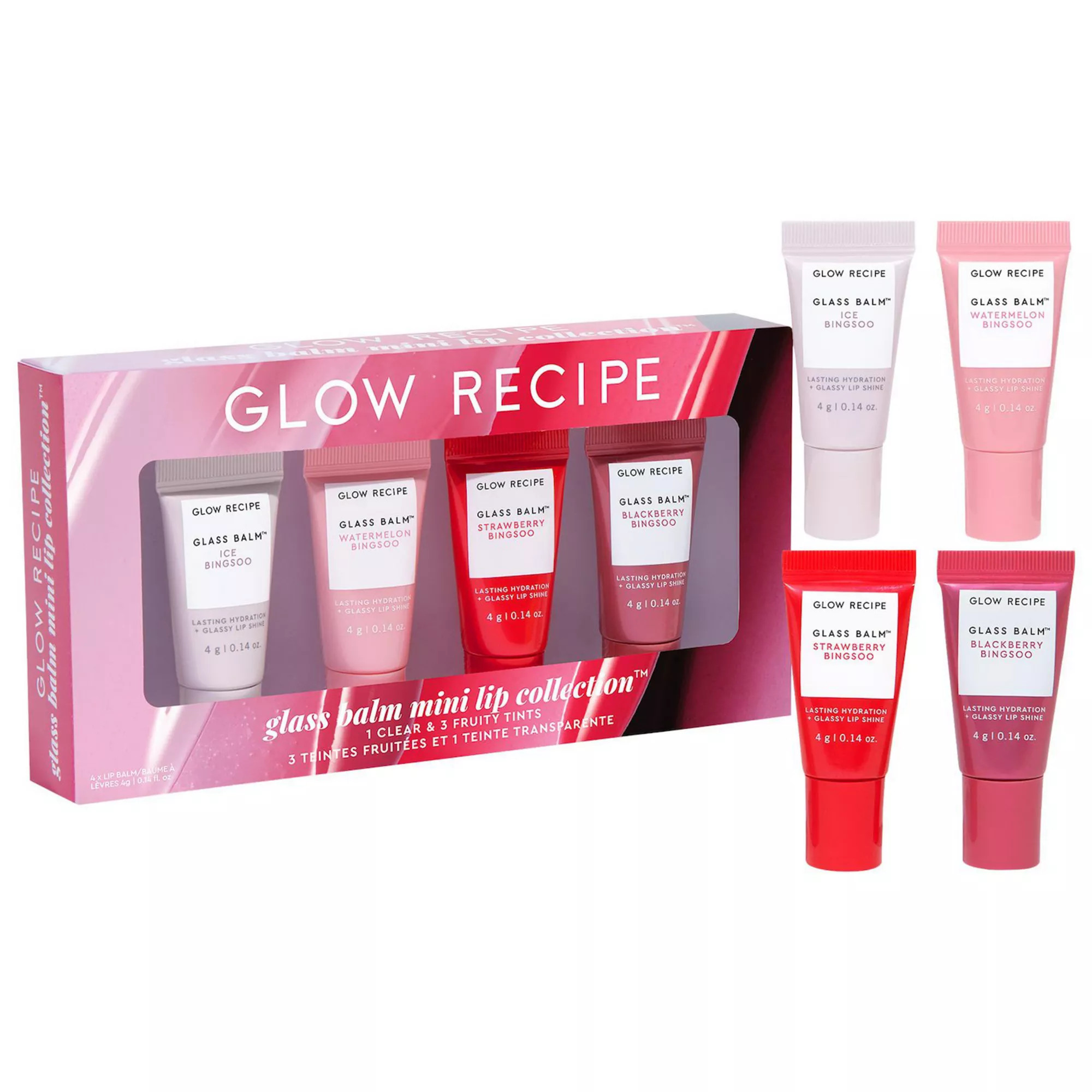 Glow Recipe Mini Glass Balm Lip Collection Gift Set | Kohl's