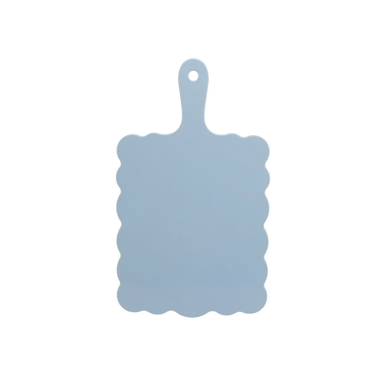 Just Feed Me by Jessie James Decker Blue Ruffle Edge Cutting Board | Walmart (US)