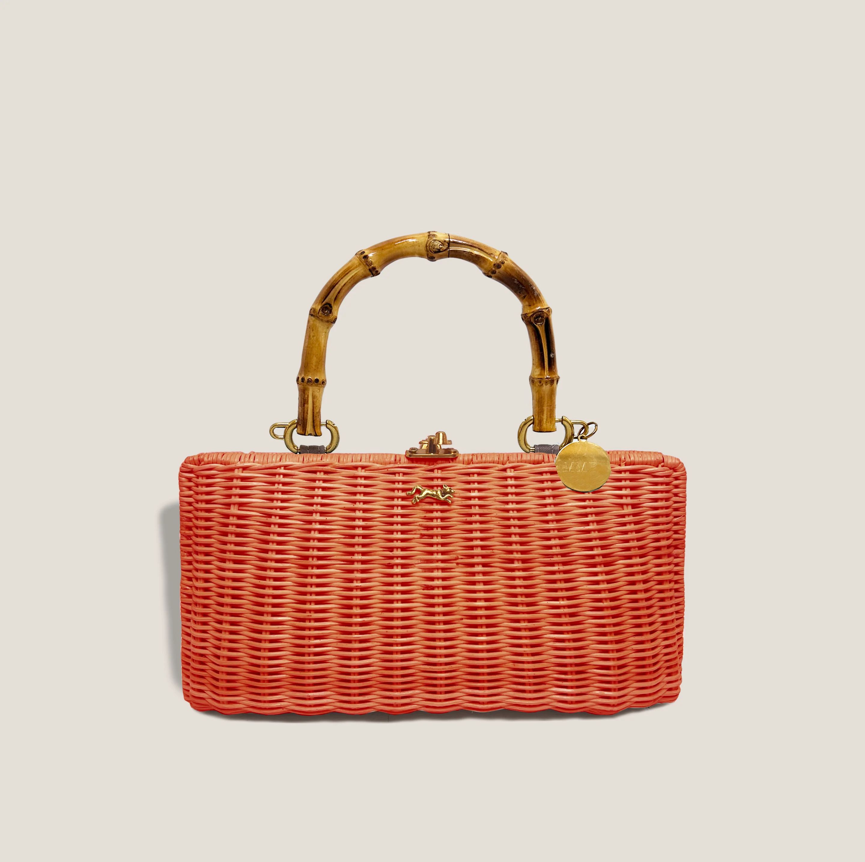 MME. KELLY BAMBOO CLUTCH -  CLEMENTINE | MME.MINK