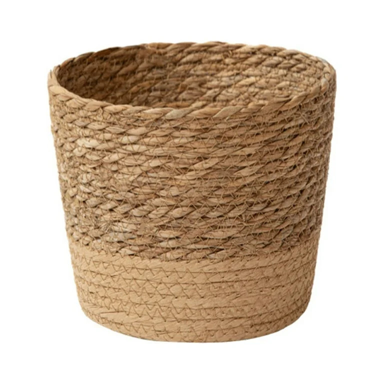 pathside Basket Planters, Flower Pots Cover Storage Basket Plant Containers Woven Basket Planter ... | Walmart (US)