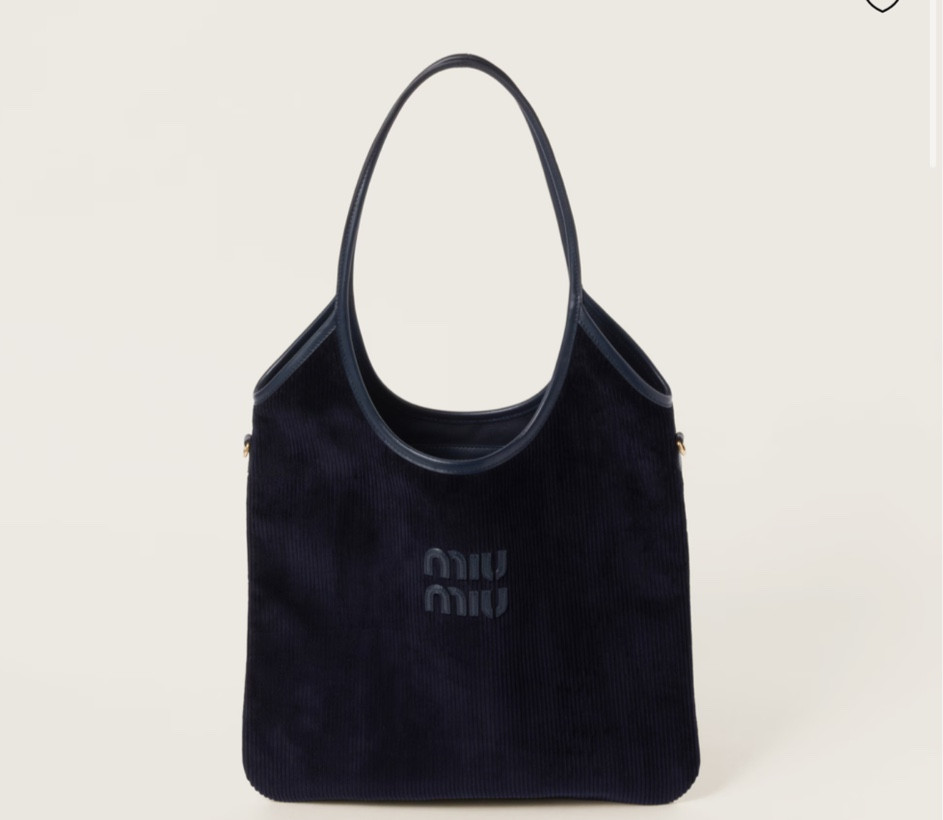 The Miu Miu Ivy Corduroy Bag is the perfect mix of casual and luxe. Its soft corduroy texture adds a vintage touch, making it perfect for effortless everyday styling. Pair it with oversized blazers and denim for a chic city look, or wear it with a cozy knit dress for a laid-back, elegant vibe.

#OOTD #MiuMiuStyle #LuxuryHandbags #EffortlessChic #FallFashion #LTKHandbags #WardrobeGoals

#LTKbag #LTKFashionMonth #LTKstyletip