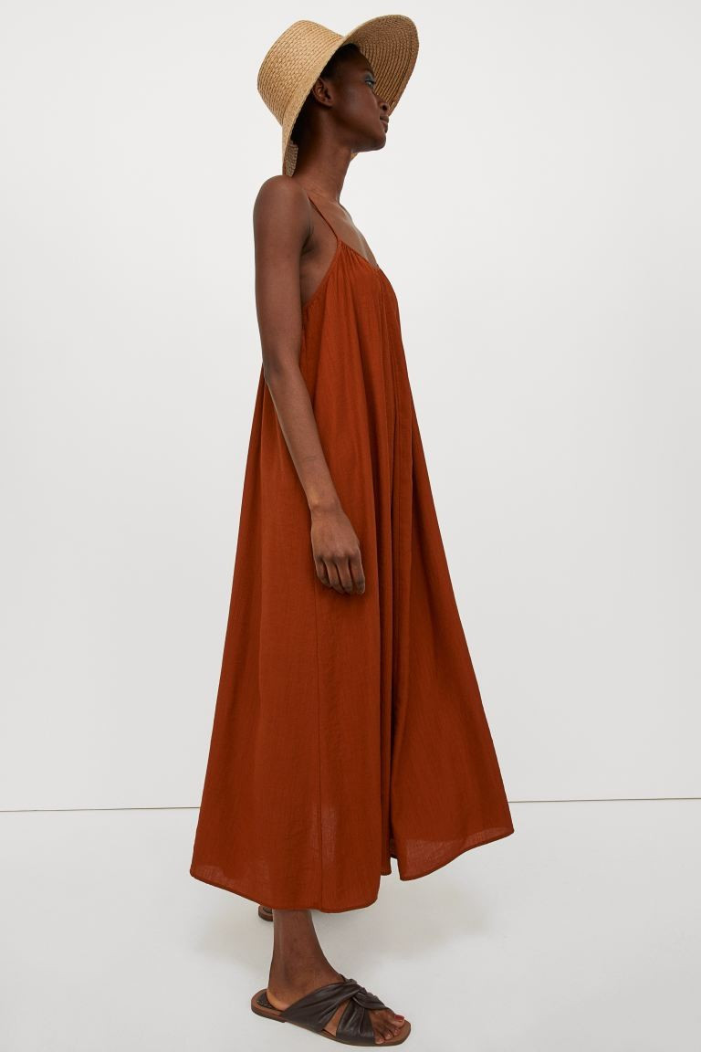 Wide-cut Long Dress | H&M (US + CA)