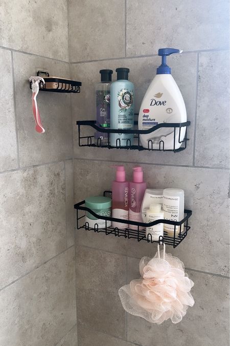 Shower shelves x Amazon 

#LTKbeauty #LTKhome #LTKunder50
