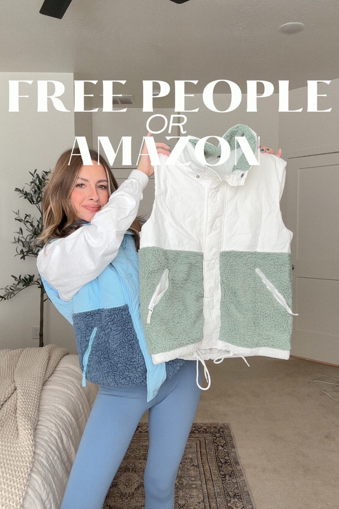 These Sherpa vest are so so so cute! They are so soft and comfortable! The perfect way to elevate any basic fit! They are true to size so no need to size up, they already give that oversized fit!🥰

Amazon fashion find, women’s fashion, outfit inspiration, Amazon women’s fashion, women’s vests

#LTKSeasonal #LTKstyletip #LTKfindsunder50