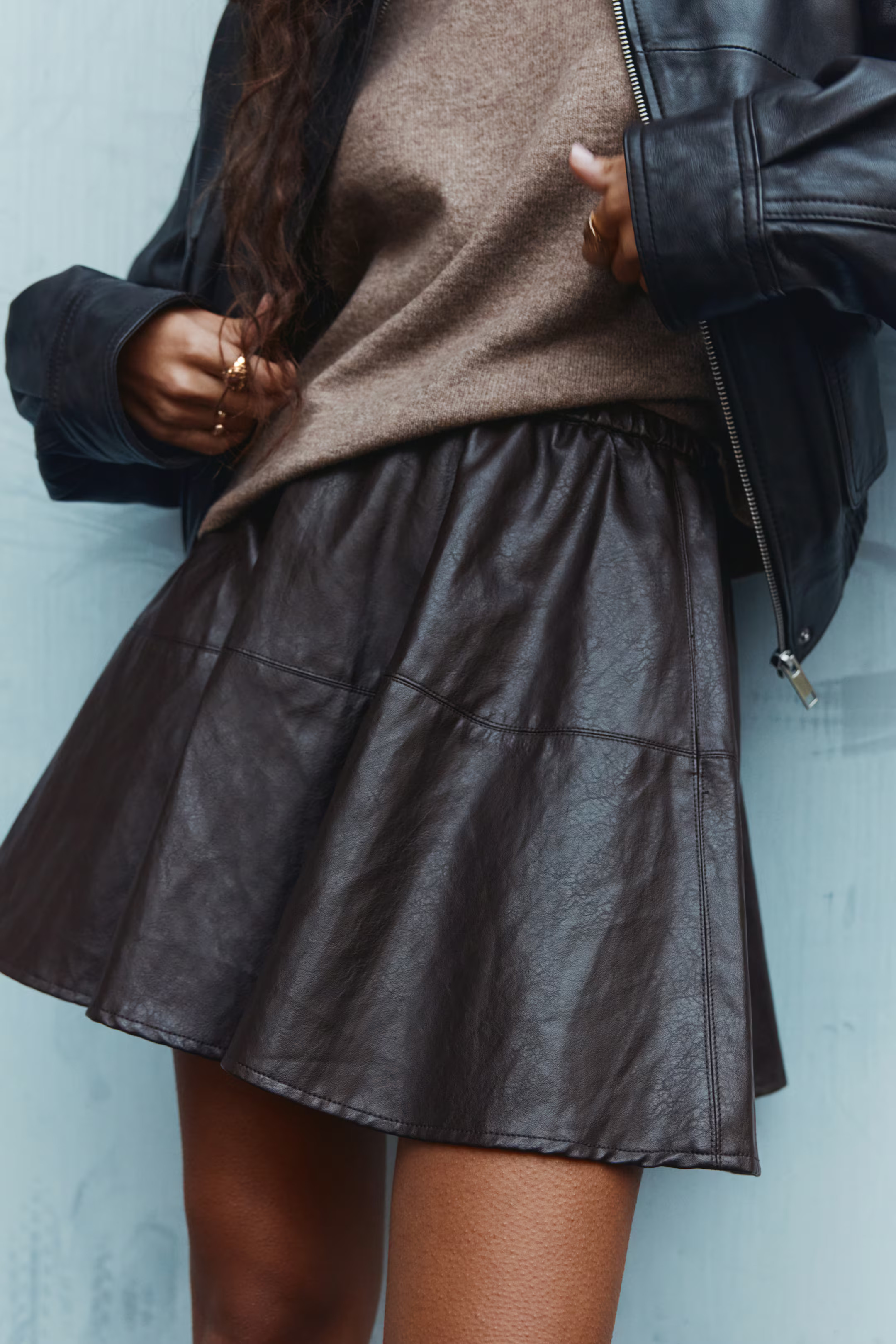 Circular mini skirt | H&M (UK, MY, IN, SG, PH, TW, HK)