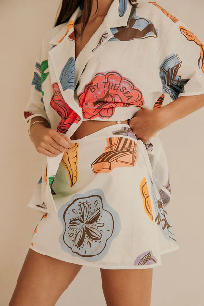 Avery Skirt - By The Sea | Sabo Skirt AU