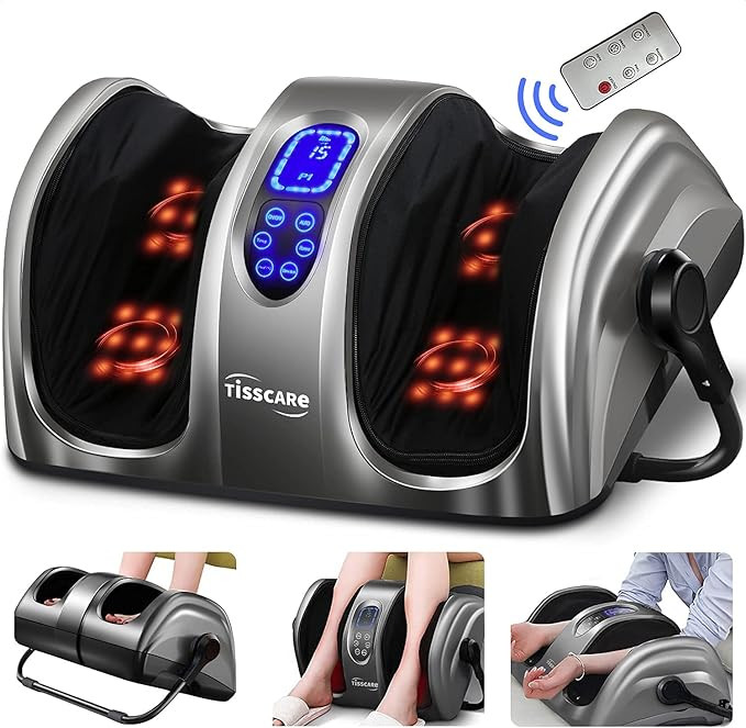 TISSCARE Shiatsu Foot Massager for Circulation and Pain Relief-Foot Massage Machine for Plantar F... | Amazon (US)
