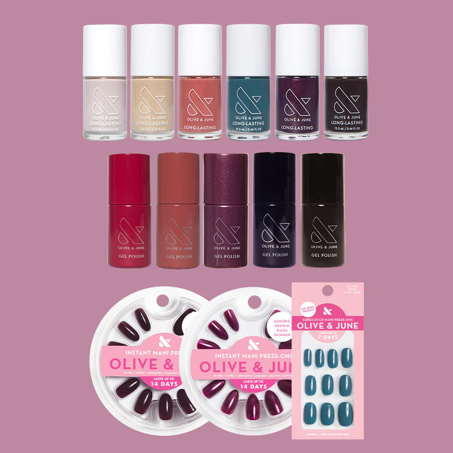 Bonus Fall Polish & Press-On Set | Olive & June