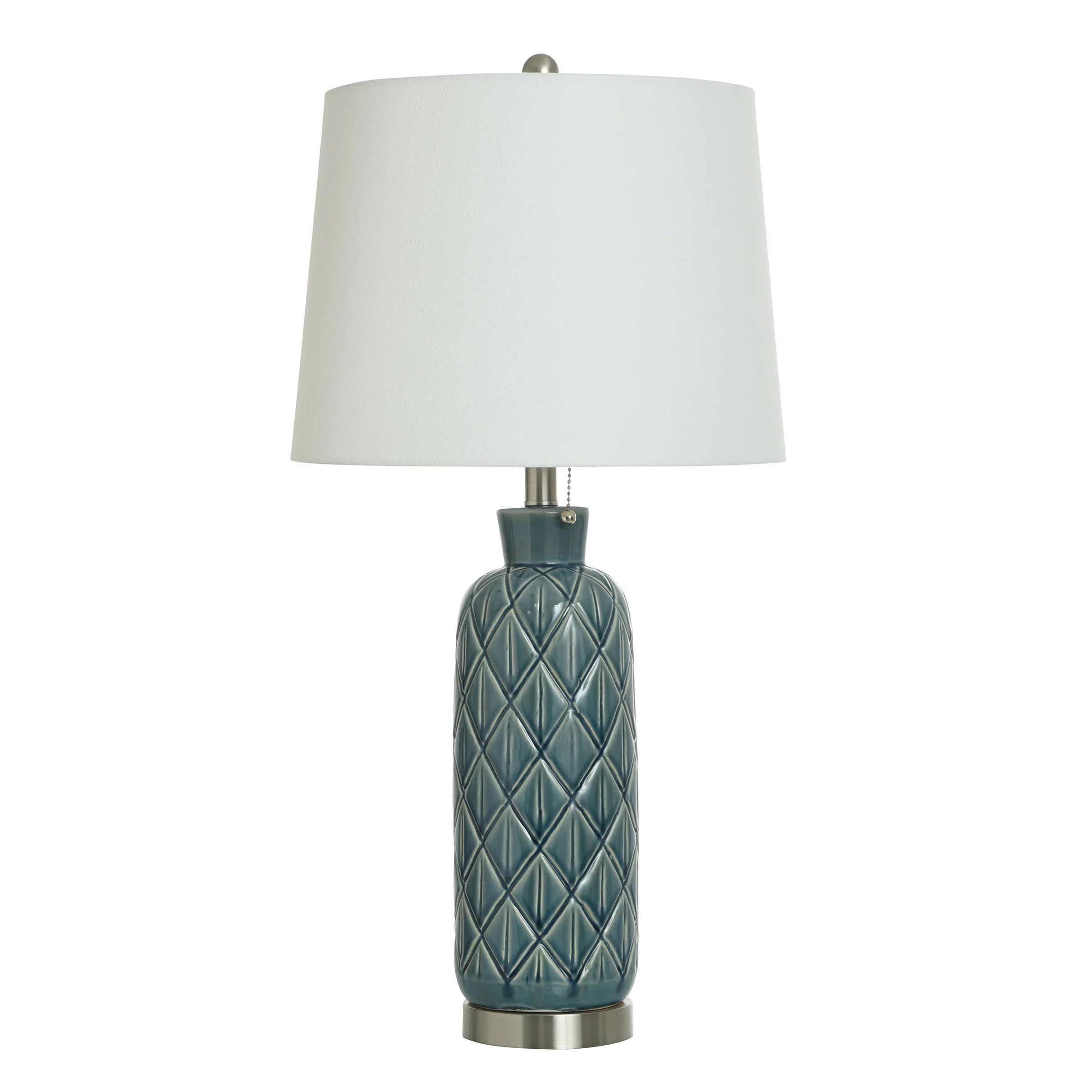 Sevigny - Ceramic Table Lamp - Off-White Shade | Wayfair North America