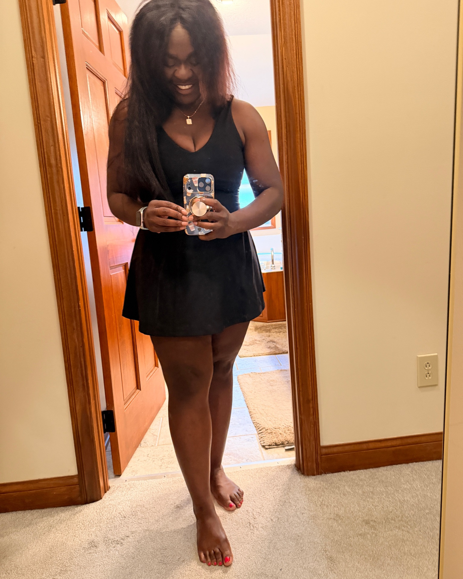 Same @abercrombie YPB dress!!! Love this dress for workouts, errands or happy hour!

#abercrombie
#sale
#ypbdress
#minidress

#LTKSaleAlert #LTKootd #LTKActive
