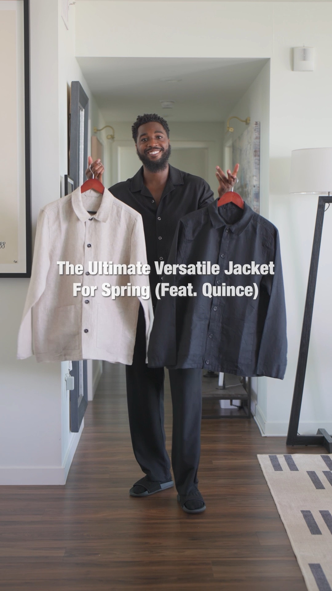 One Spring essential you absolutely need in your wardrobe this year, is a Linen Chore Jacket. This one from @Quince is made of 100% European Linen and comes in a variety of colors. It's super versatile, extremely lightweight, and most importantly - on trend this year. One of my favorite pieces I'll be wearing this year. #quincepartner
