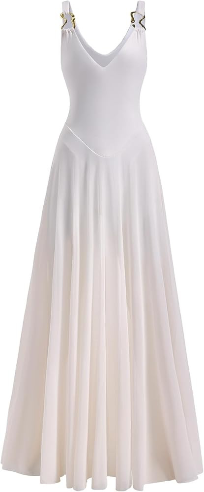 Women's Elegant Deep V Neck Mesh Dress Formal Sleeveless Sheer Maxi Prom Cocktail Dresses | Amazon (US)