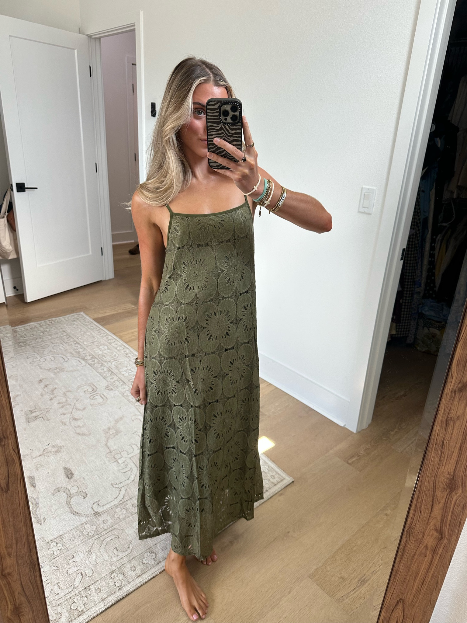 Amazon size small MEROKEETY Women's Summer Spaghetti Straps Sundress 2026 Casual Sleeveless Floral Lace Eyelet Boho Beach Maxi Dress

#LTKootd #LTKSaleAlert #LTKSeasonal