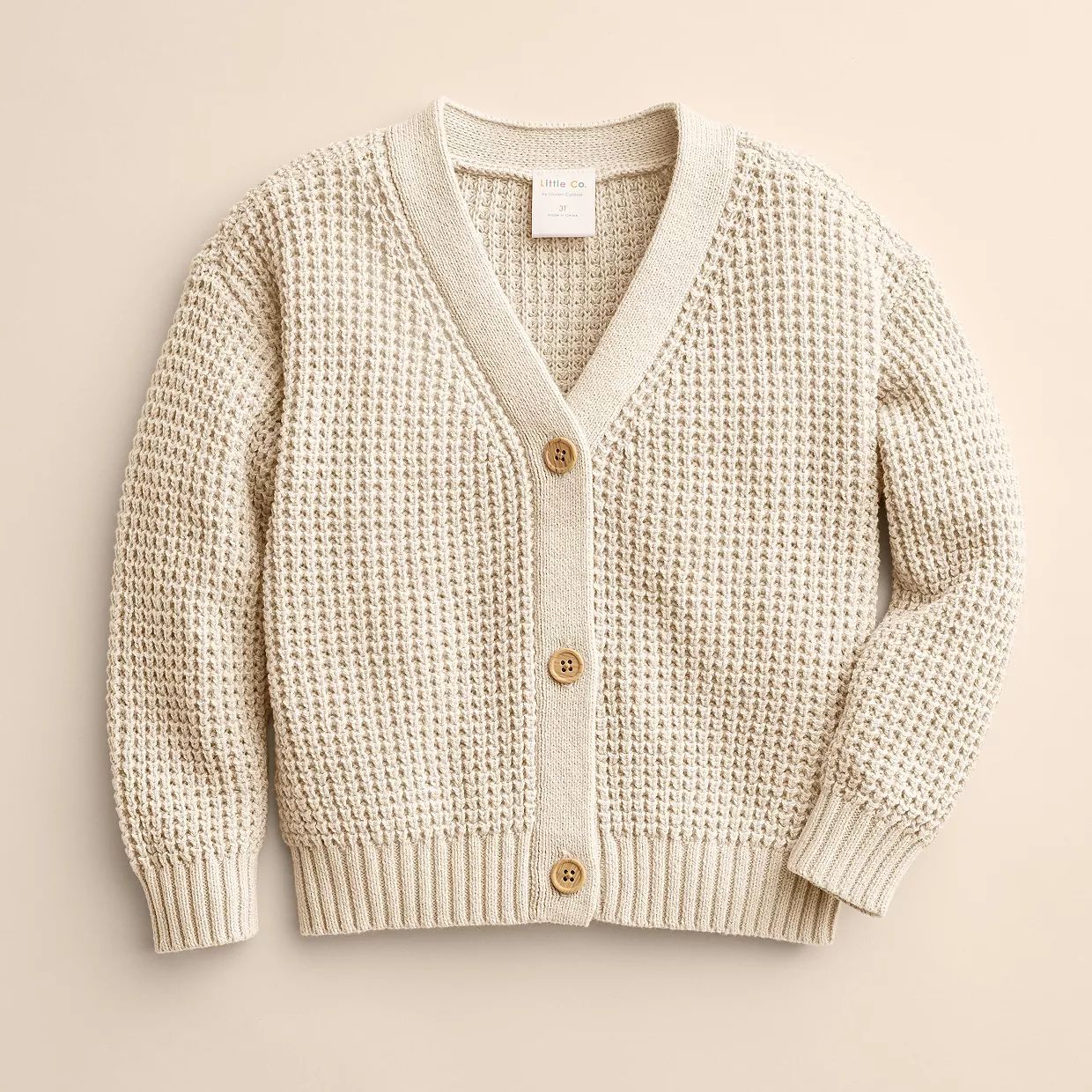 Baby & Toddler Little Co. by Lauren Conrad Relaxed Waffle Cardigan | Kohl's
