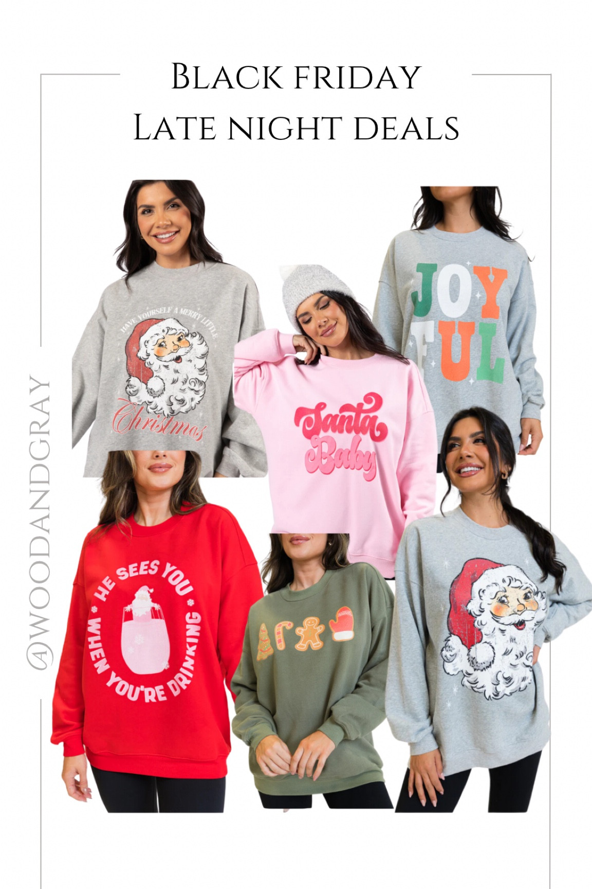 Pink Lily has the cutest Christmas graphic sweaters! On sale for Black Friday! So hurry before the prices go back up! 

#pinklily #christmassweater #holidaysweaters #graphicsweater #holidaygiftidea #christmas #christmassweater 

#LTKSaleAlert #LTKHoliday #LTKSeasonal