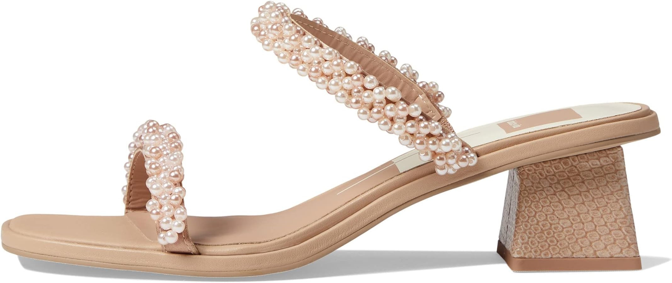 Dolce Vita Women's River Pearl Low, SCULPTURAL Heel | Amazon (US)