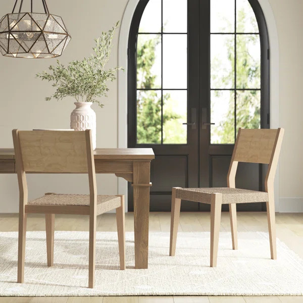 Aniek 18'' H Solid Wood Side Chair | Wayfair North America