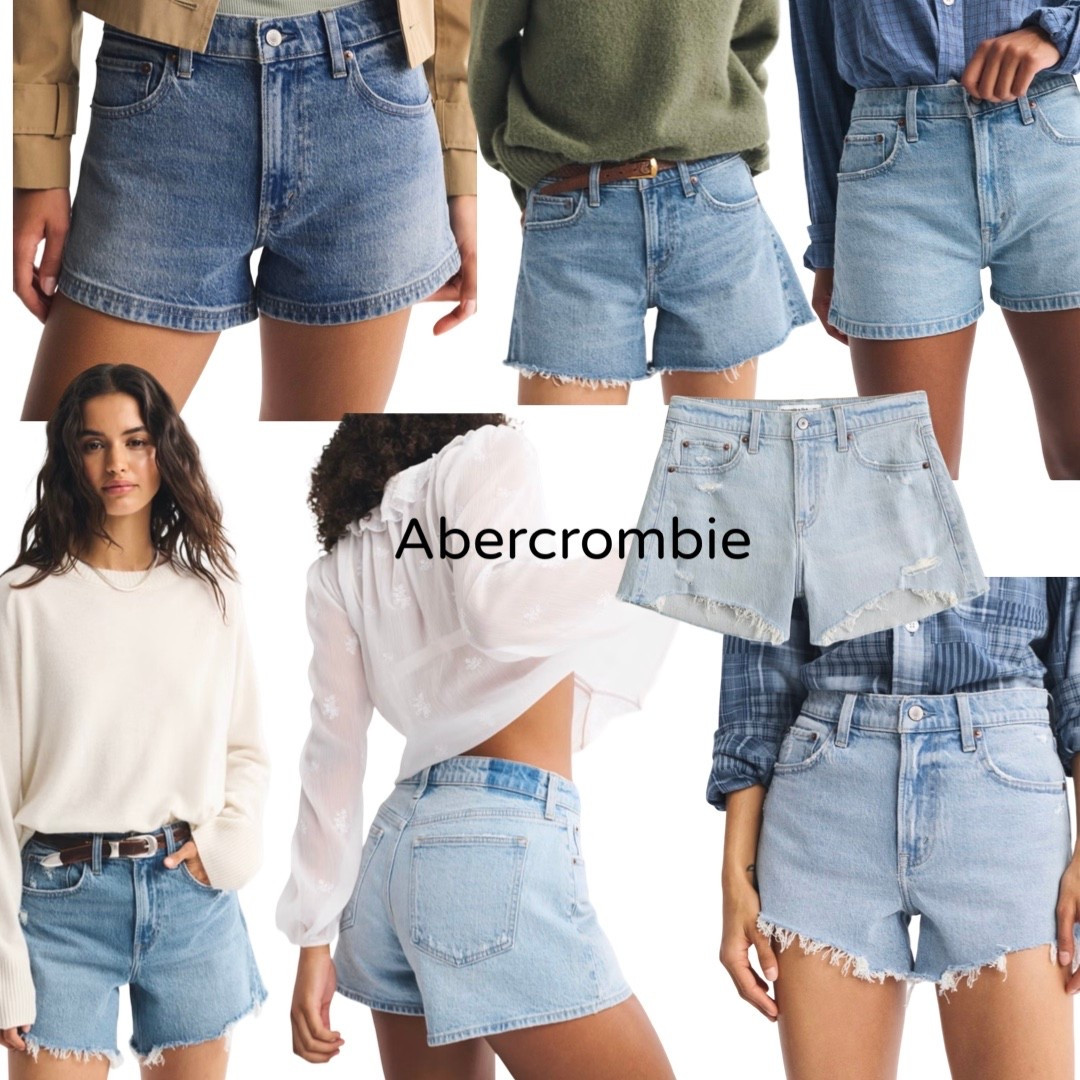 Women’s denim shorts on sale! A line, high waist 90s cutoff, high waist mom jeans, dad shorts 
None shorter than 3.5 inseam

#LTKSaleAlert #LTKTravel #LTKmomlife