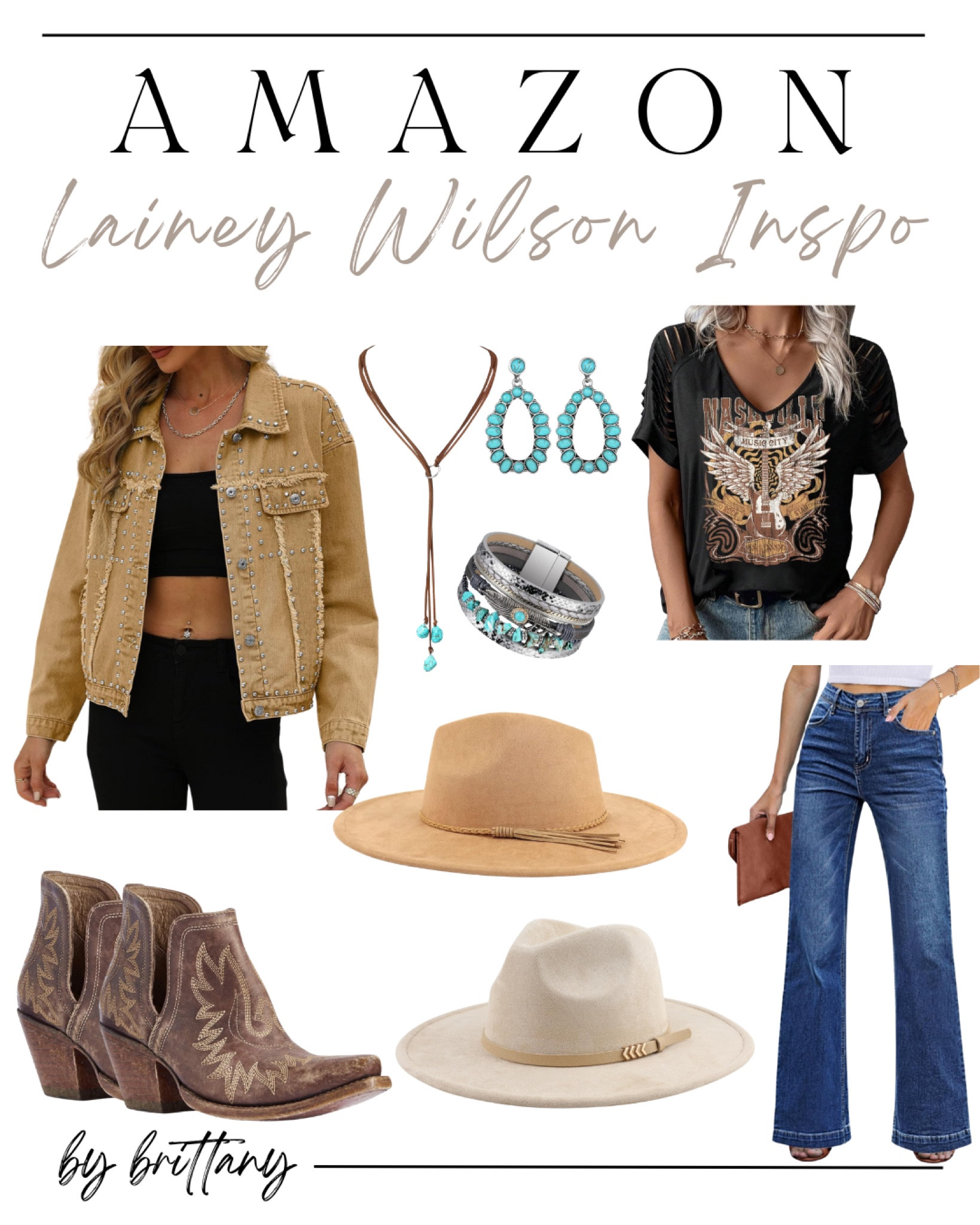 Amazon finds: Lainey Wilson inspo edit

Ready for summertime outdoor country concerts and festivals 🤠

#LTKStyleTip #LTKParties #LTKFindsUnder50