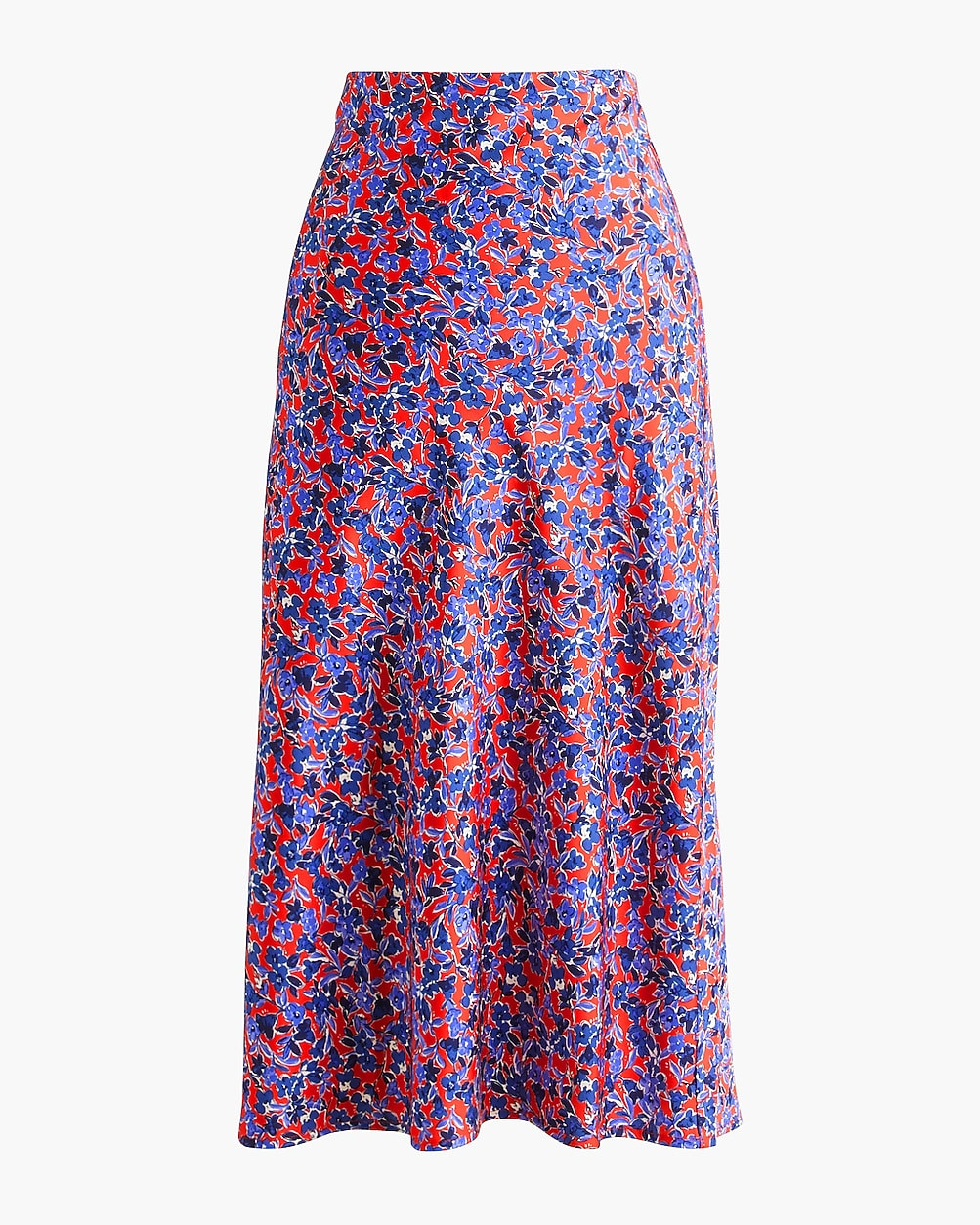 Printed bias slip skirt | J.Crew Factory
