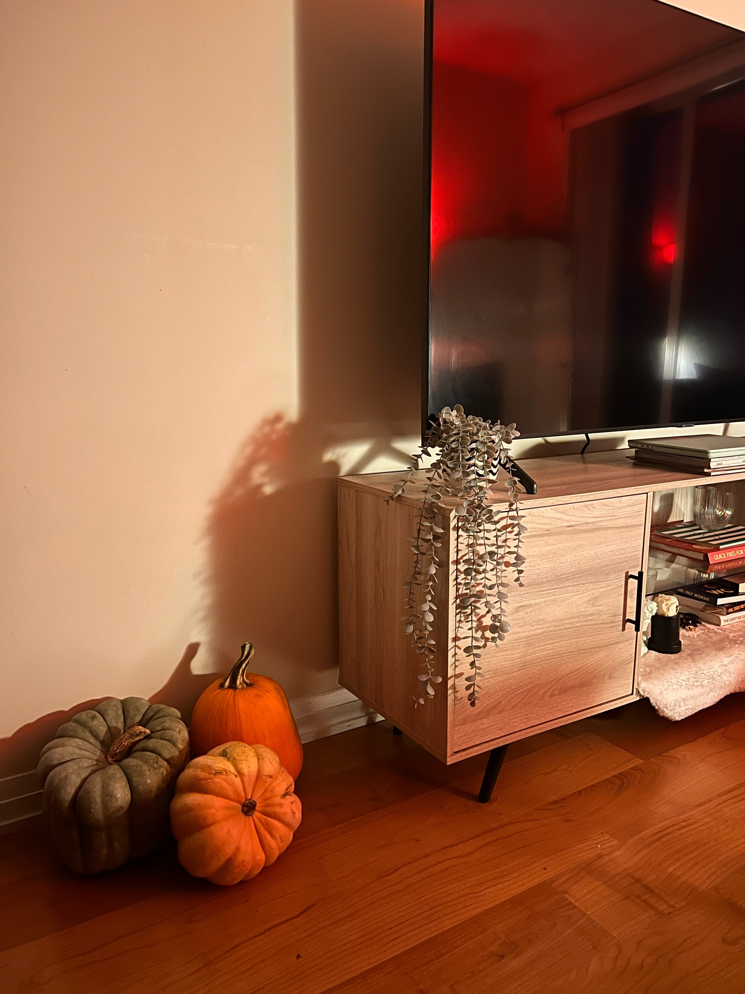 This TV console turned out so good! ❤️ #LTKHome #fall #falldecor #tvconsole #wayfair 

#LTKautumn #LTKcasa