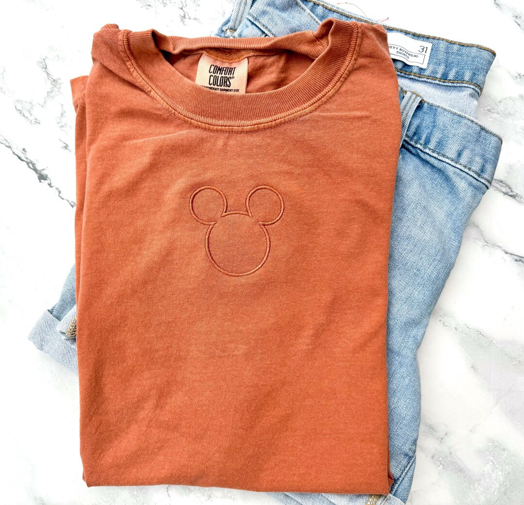 Simple Mickey Mouse Disney Shirt, Comfort Colors Disney Shirt, Vintage Disney - Etsy | Etsy (US)