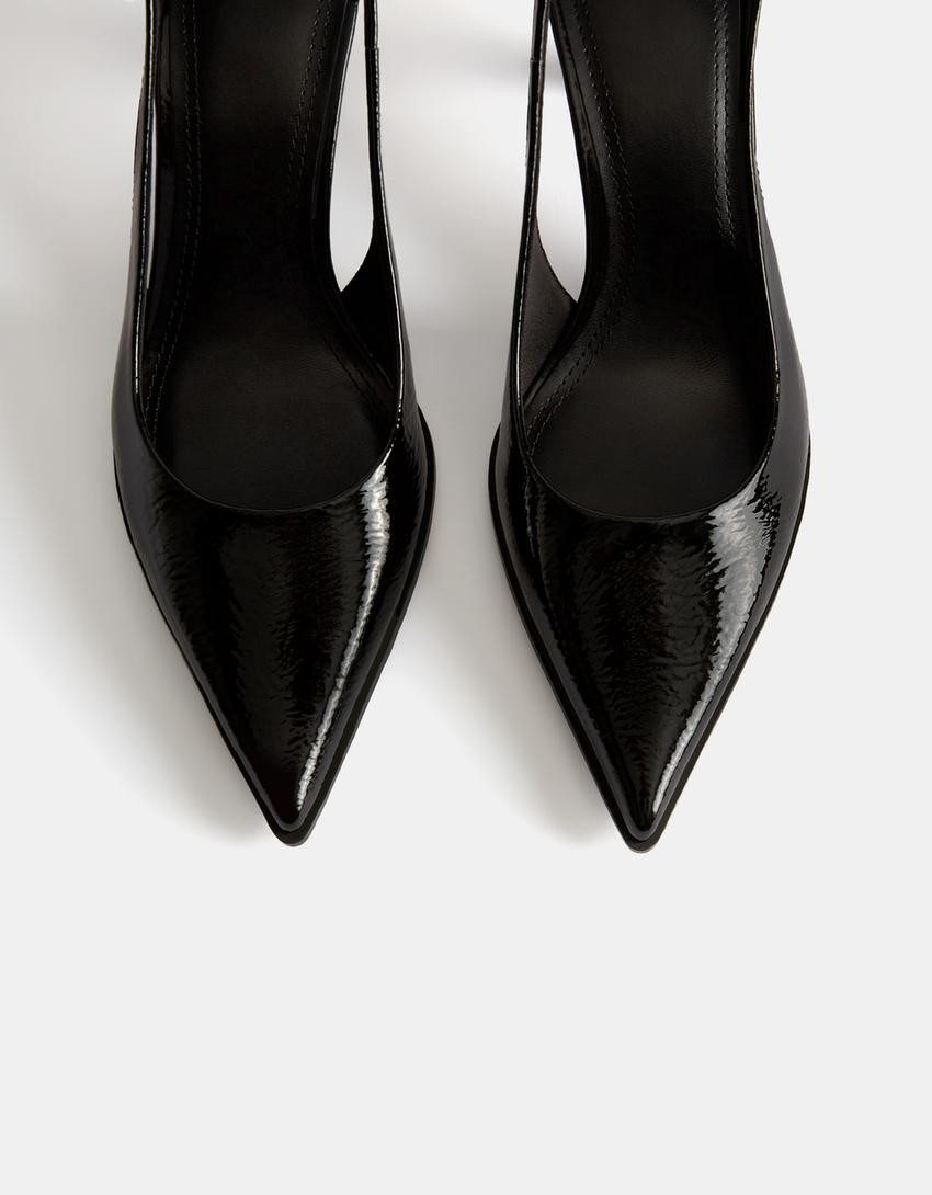 Kitten heel slingback shoes - Shoes - BSK Teen | Bershka GB