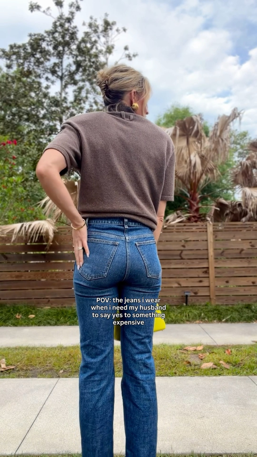 listen, i’m not saying these jeans have a 100% success rate. i’m just saying i’ve never worn them and heard the word no 😏💁🏼‍♀️

They run tts and they are the most amazing f*cking pair of jeans you’ve ever put on your body. For reference, I am 5’10. These are my husband’s absolute most favorite pair of jeans on me. Are they expensive? Ugh. Yes. But once u try them on u will understand why you will be ok with throwing away all your other jeans￼￼

#LTKdayinmylife #LTKootd #LTKMothersDay