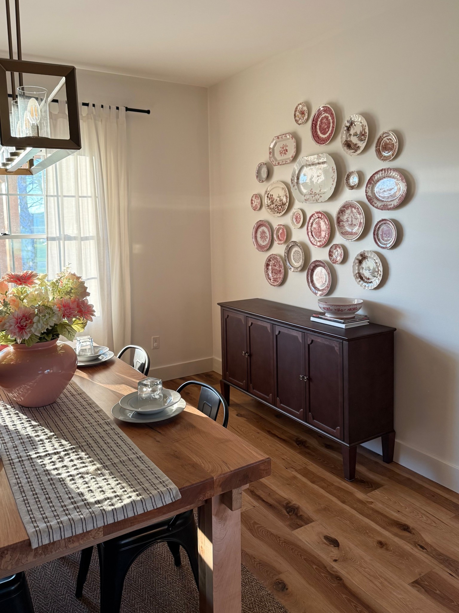 adding character to our home with our plate wall ✨

#LTKHome