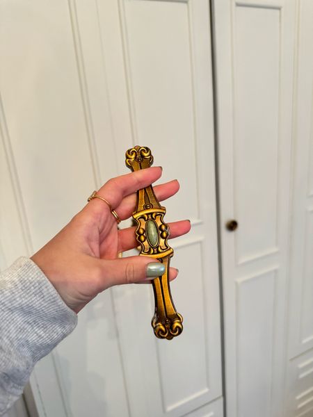 Brass knob/door handle/hardware, wardrobe 

#LTKhome