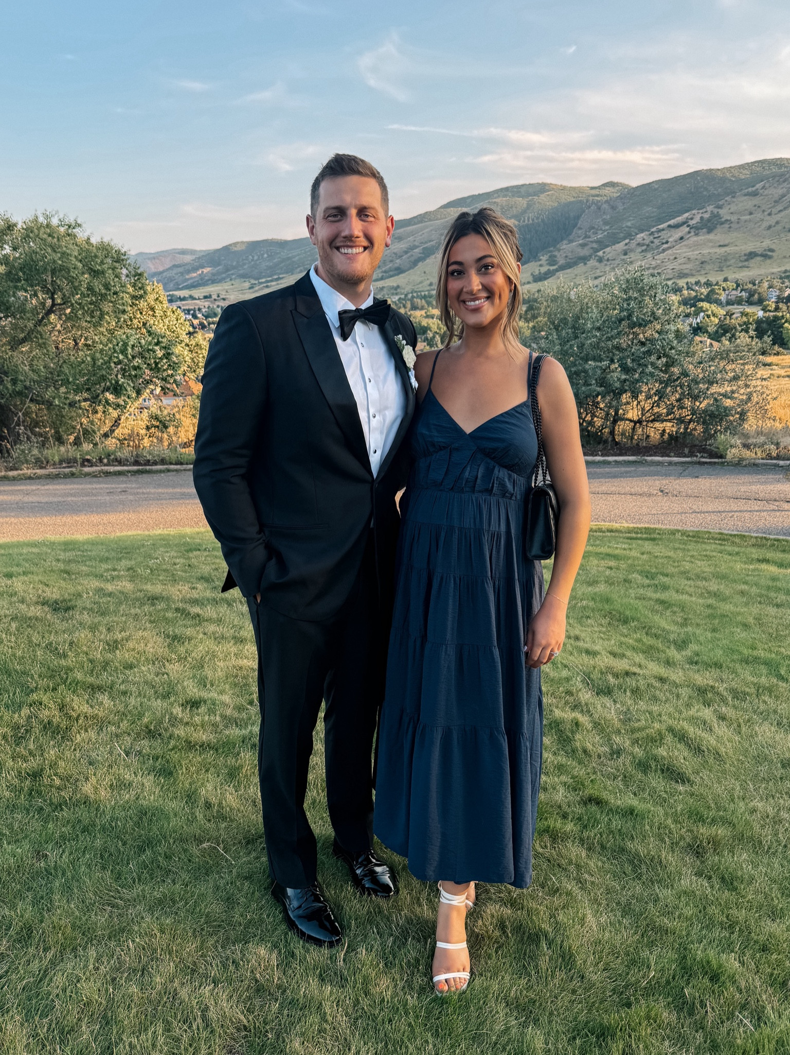 35 weeks pregnant wedding guest dress! 