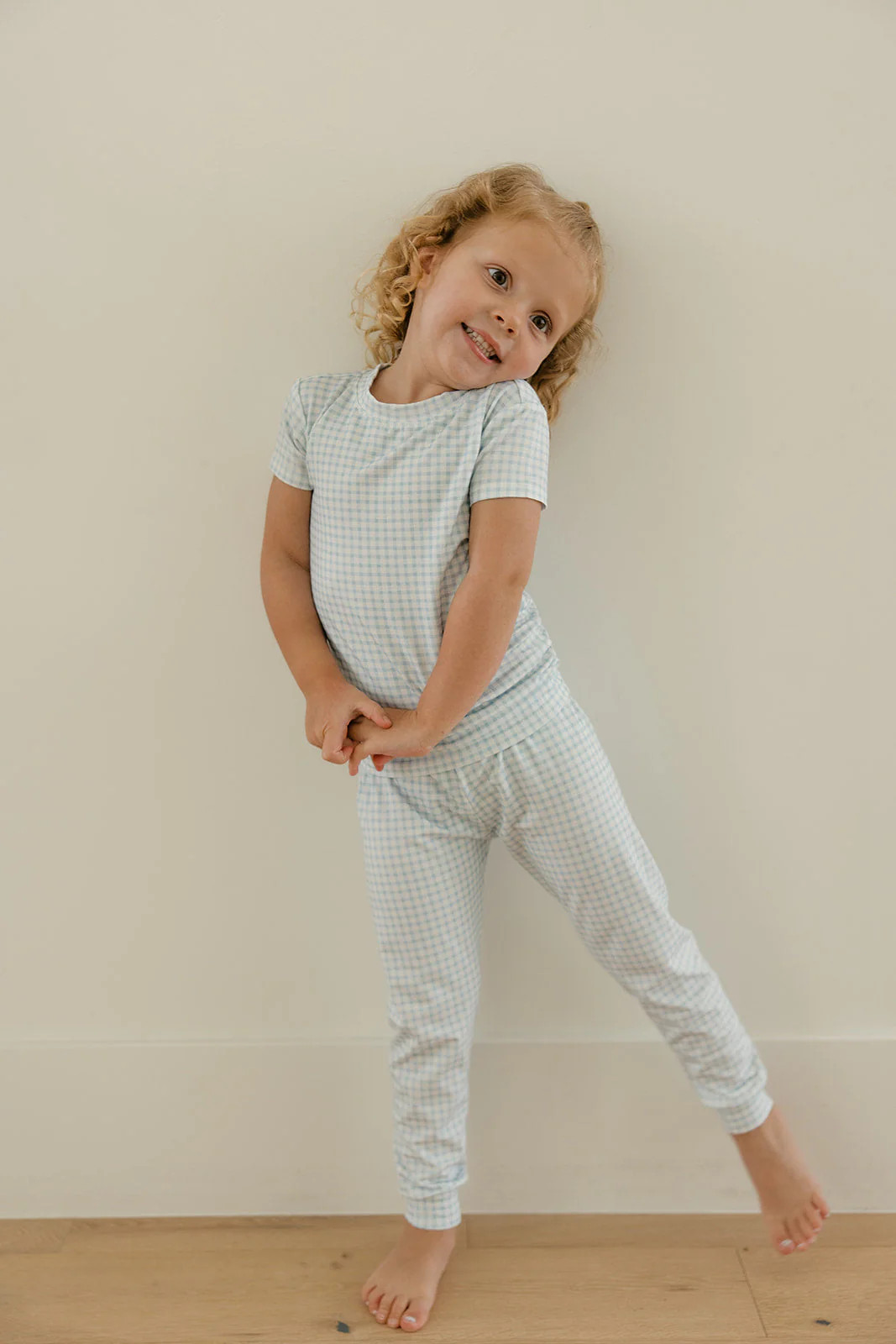 Short Sleeve PJ Set in Seaside Picnic | Walli Cases