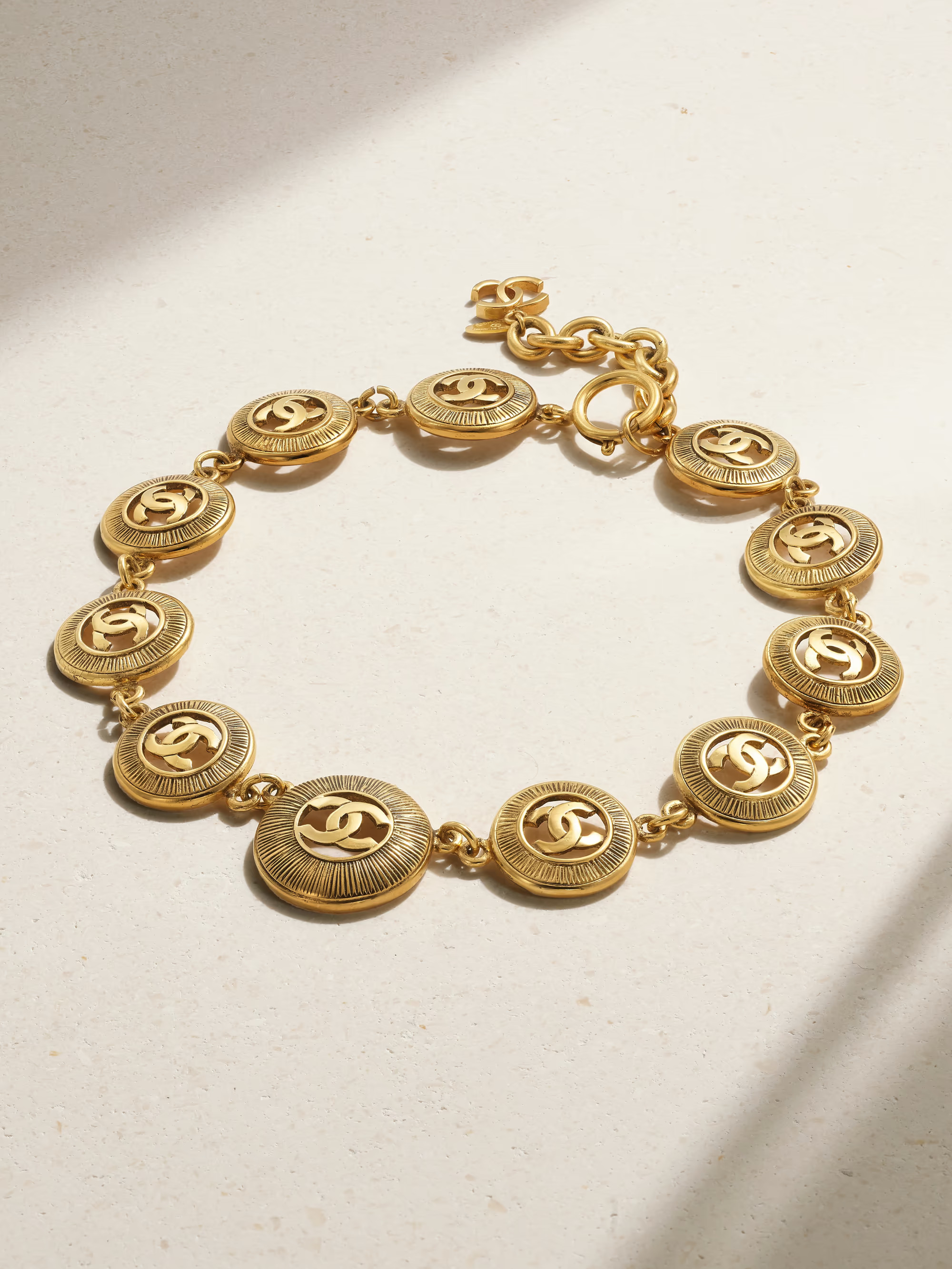 Gold-plated necklace | NET-A-PORTER (UK & EU)