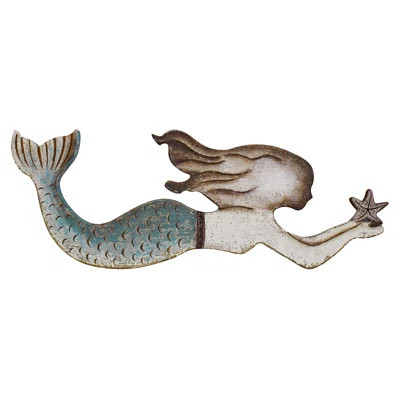 Wooden Mermaid Hanging | Wayfair North America