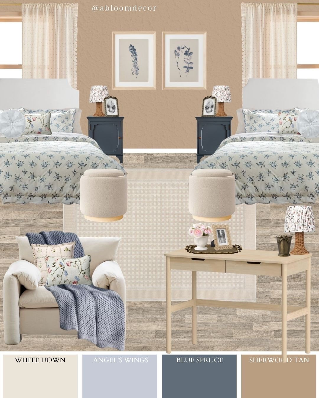 Preppy Blue and White Dorm Room Refresh

#LTKHome