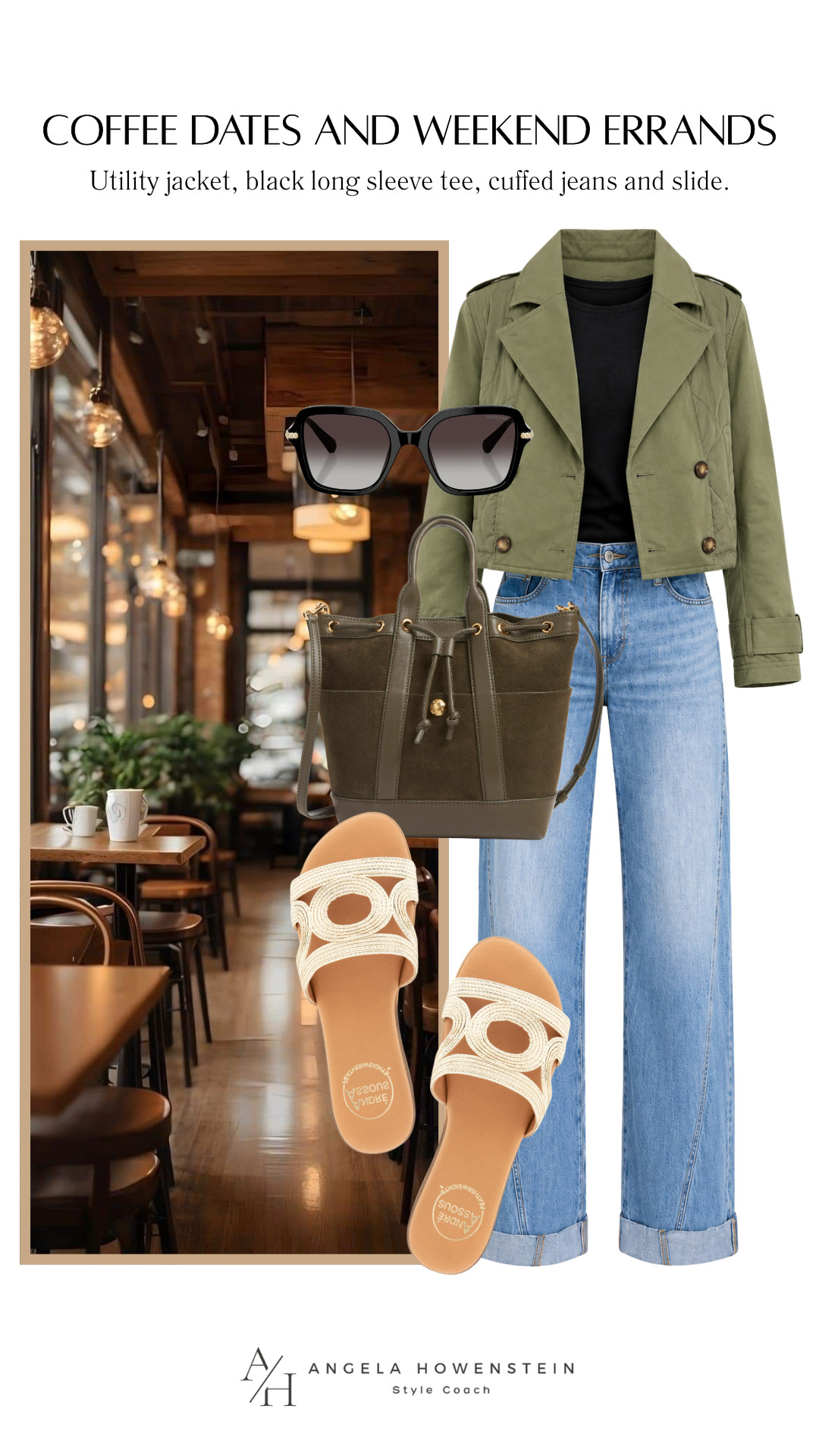 This utility jacket is the layer you'll reach for again and again. Paired with a black tee, cuffed jeans, and woven slides, it's an easy outfit for coffee runs, errands, casual lunches, and weekend outings.

👩‍💻 LTK PRO TIPS
❤️ Heart = Support my posts ;-)
🔖 Save = Get sale & restock alerts for the things you love!
📋 Lists = Keep favorites organized (List ideas: Christmas, Birthdays, and Vacations!)
📲 Share = Send lists and products to a friend (or your daughters like me).
💬 Comment = Ask me anything, and I'll answer. ;-) 

 #LTKootd #LTKOver40 #LTKSaleAlert