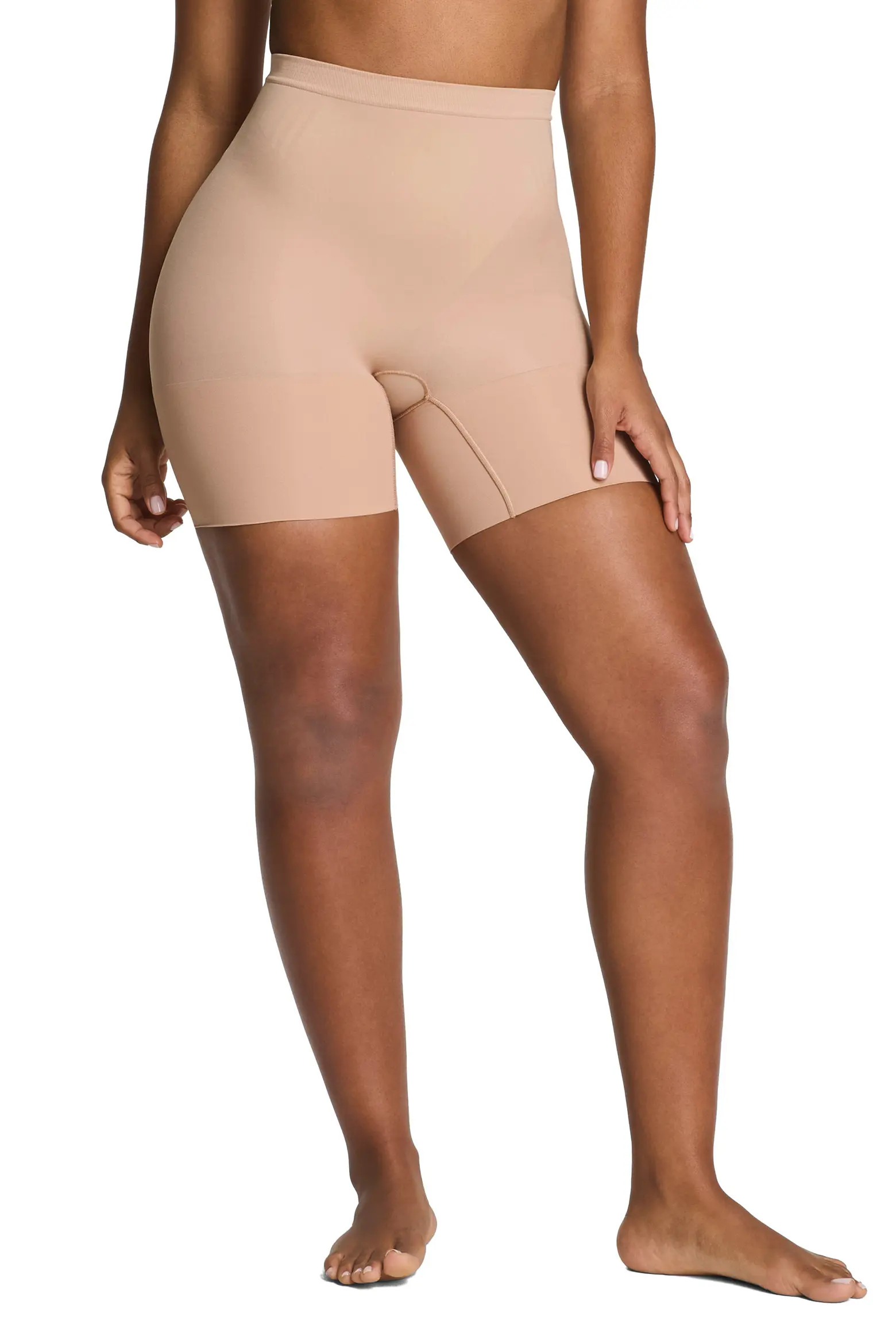 SPANX® SPANXsculpt™ GoFigure Mid Thigh Shaper Shorts (Women) | Nordstrom | Nordstrom