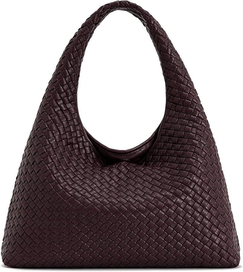 JW PEI Women's Iaura Faux Suede Woven Shoulder Bag | Amazon (US)