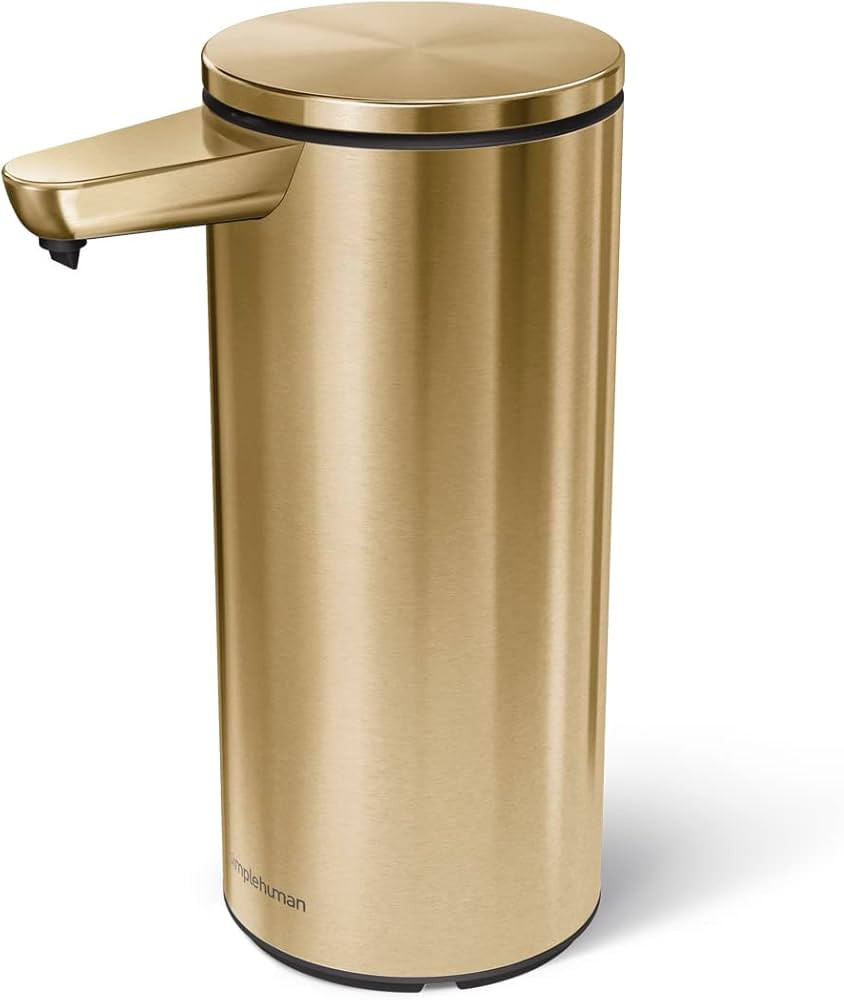 simplehuman Automatic Soap Dispenser for Kitchen Sink or Bathroom, Hand Touchless, Cordless & Rec... | Amazon (US)