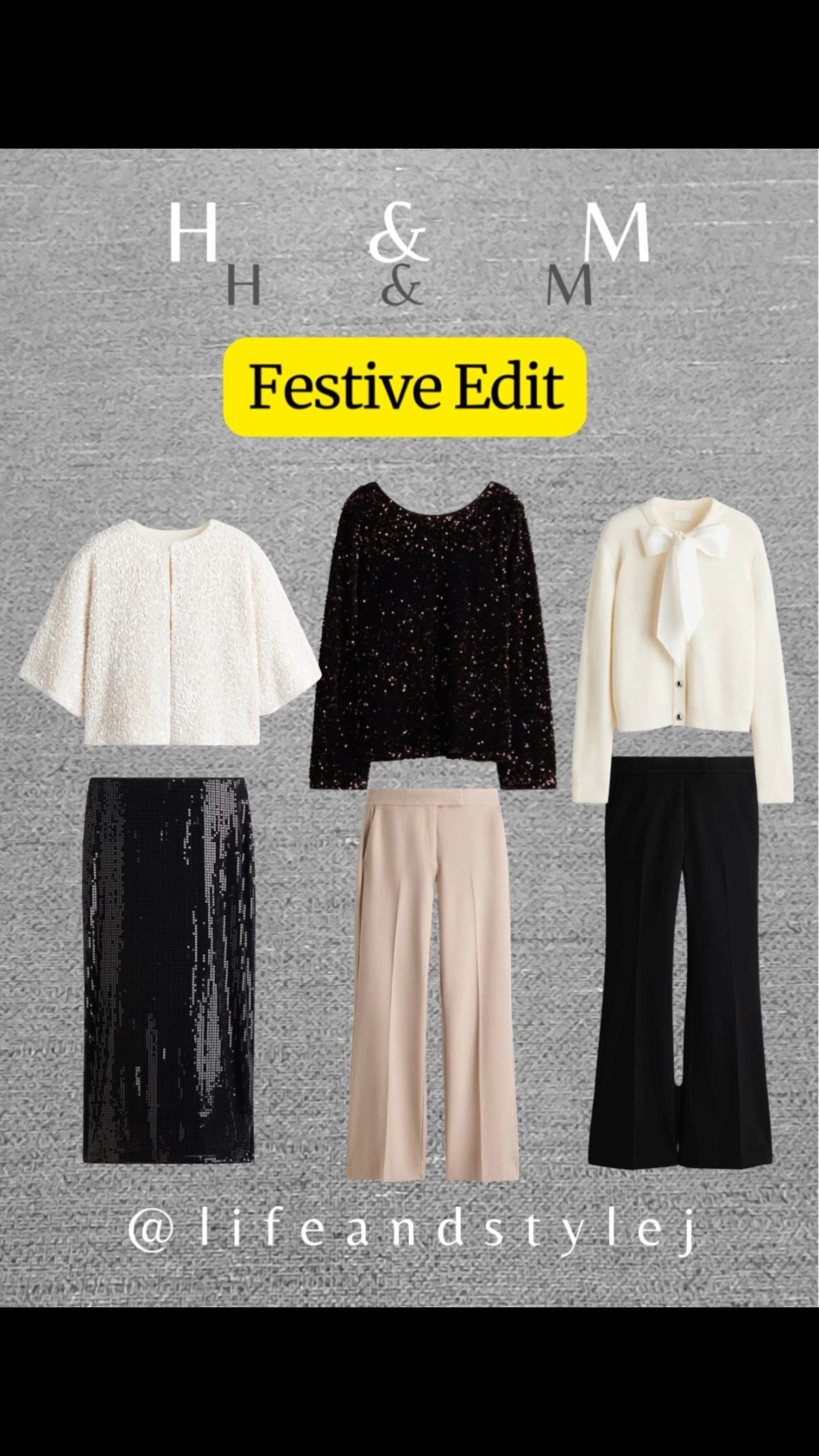 H & M festive edits with elegant knits, soft neutrals, and subtle sparkle. Easy pieces for midlife women who want ageless style that feels polished, modern, and effortless.
#midlifefashion #agelessstyle #festivefashion #handmstyle #holidayoutfits #chicstyle #womenswear #styleinspo #elegantlooks #lifeandstylej 

#LTKSeasonal #LTKOver40 #LTKHoliday