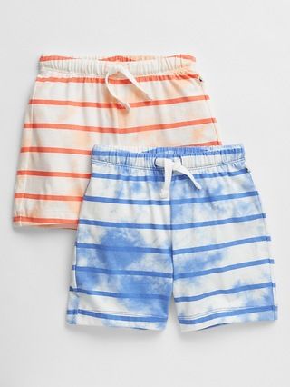 babyGap Pull-On Shorts (2-Pack) | Gap Factory
