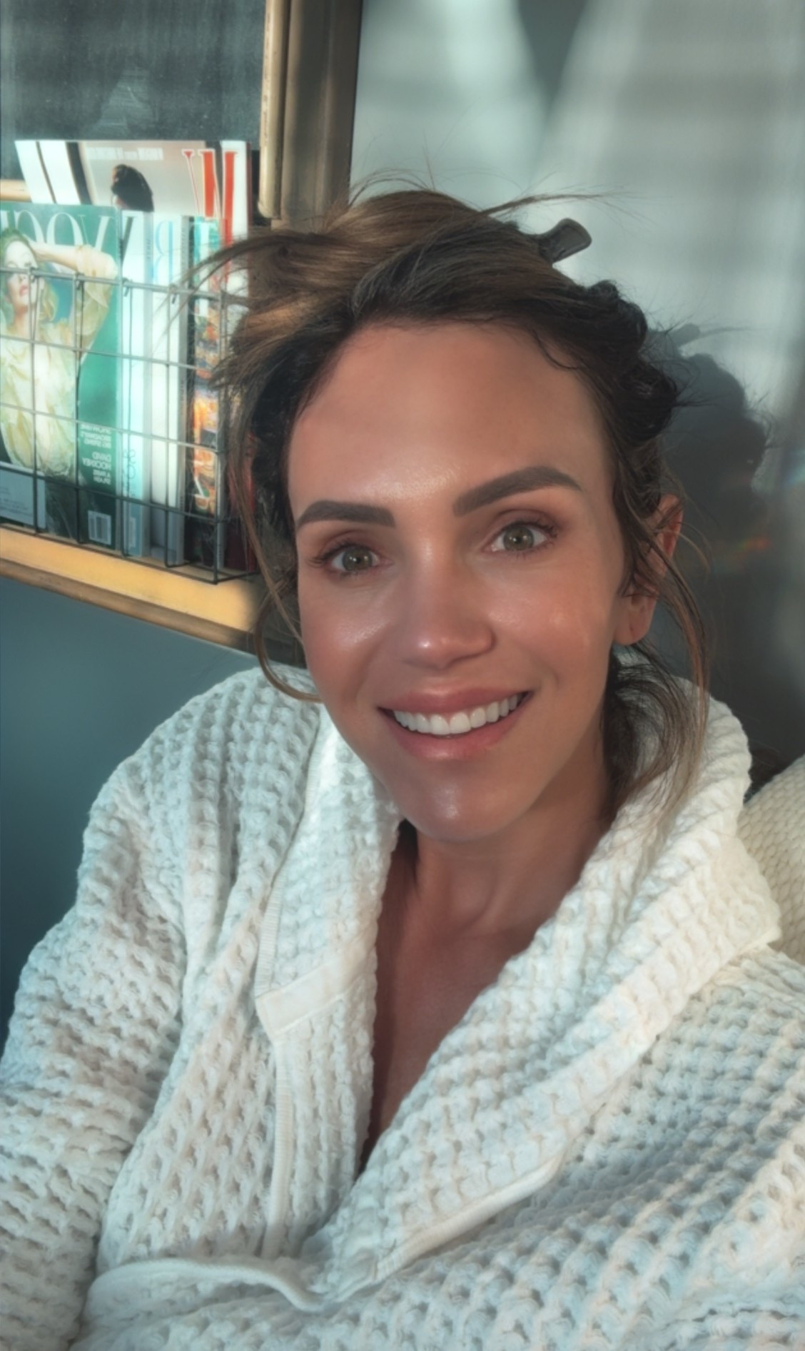 Who else loves a slow morning?
Linking my favorite waffle robe that I lounge around in. 

#LTKGiftGuide #LTKOver40 #LTKFindsUnder100