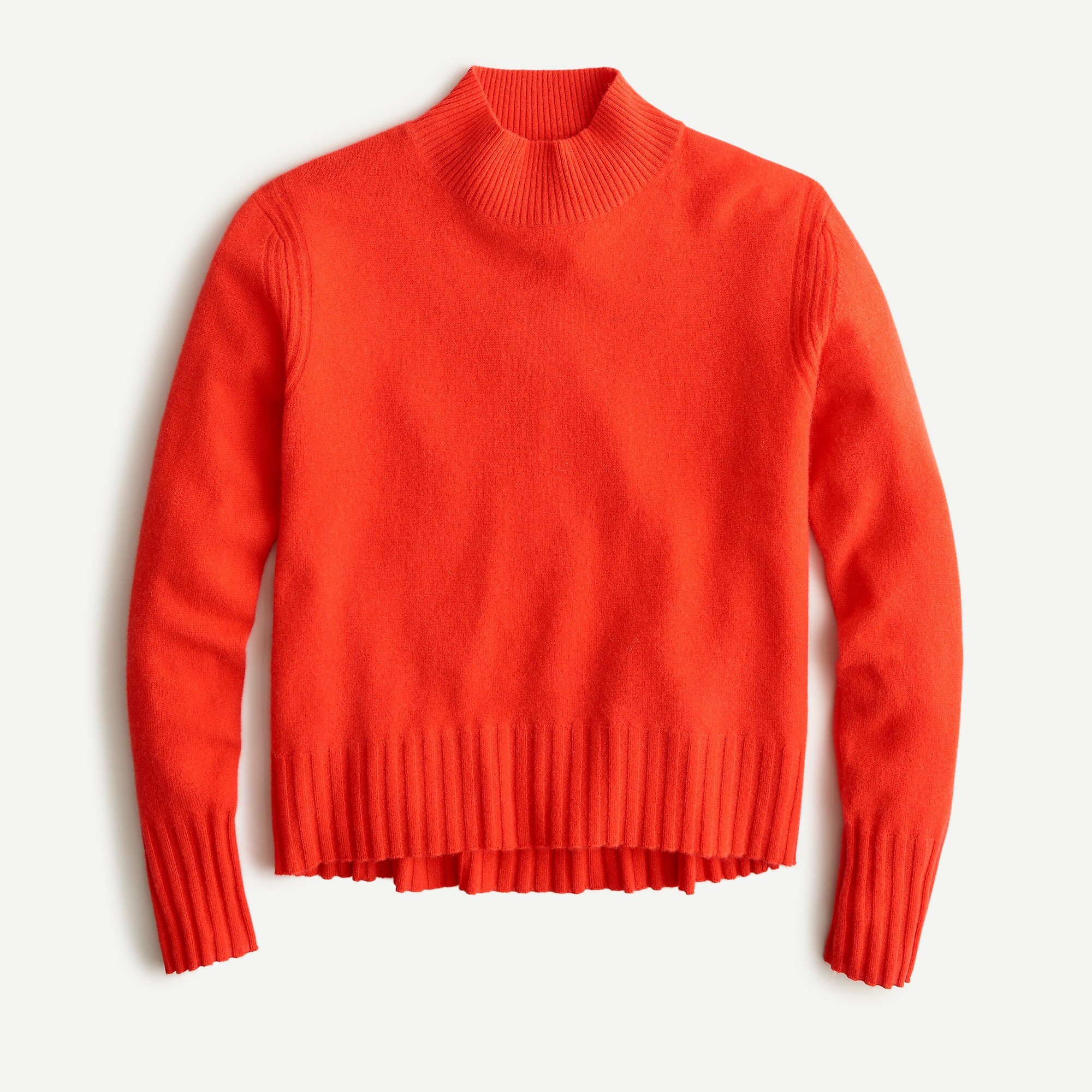 Cashmere mockneck sweater | J. Crew US