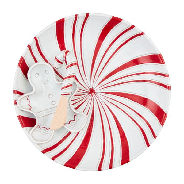 Peppermint chip & dip set | Mud Pie