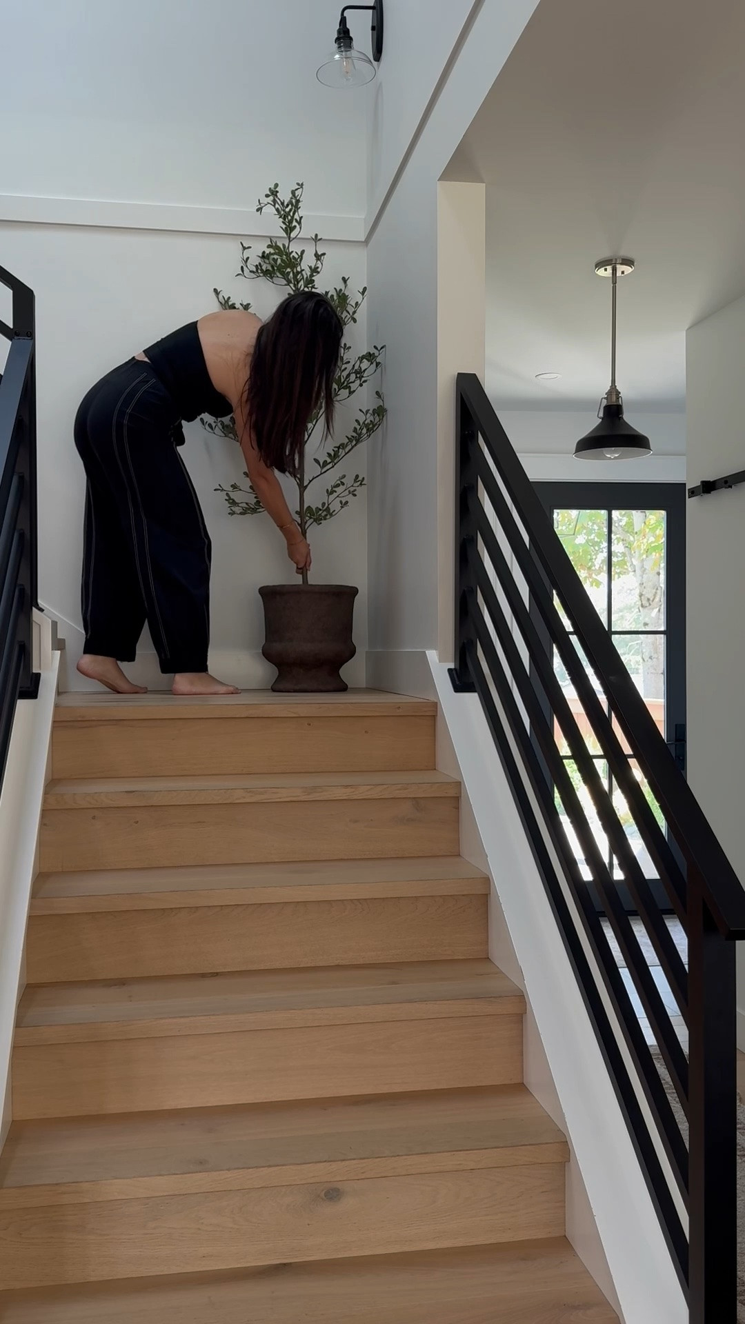 Adding some character to my stair landing with this urban barn pot & olive tree from wayfair! Linked below :) I have the large pot from UB

#LTKcanada #LTKfall