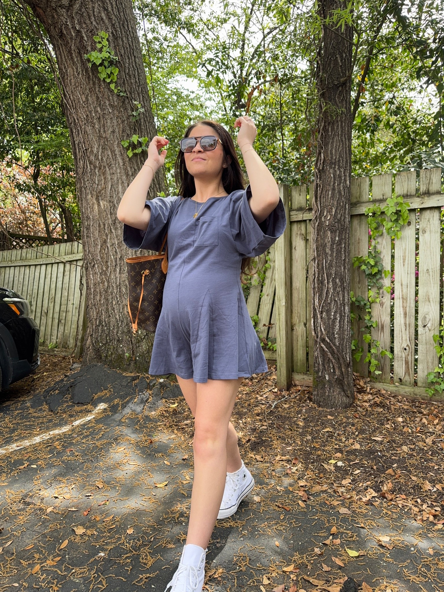 Bump ootd 
Amazon romper 

#LTKBump #LTKFindsUnder50 #LTKU