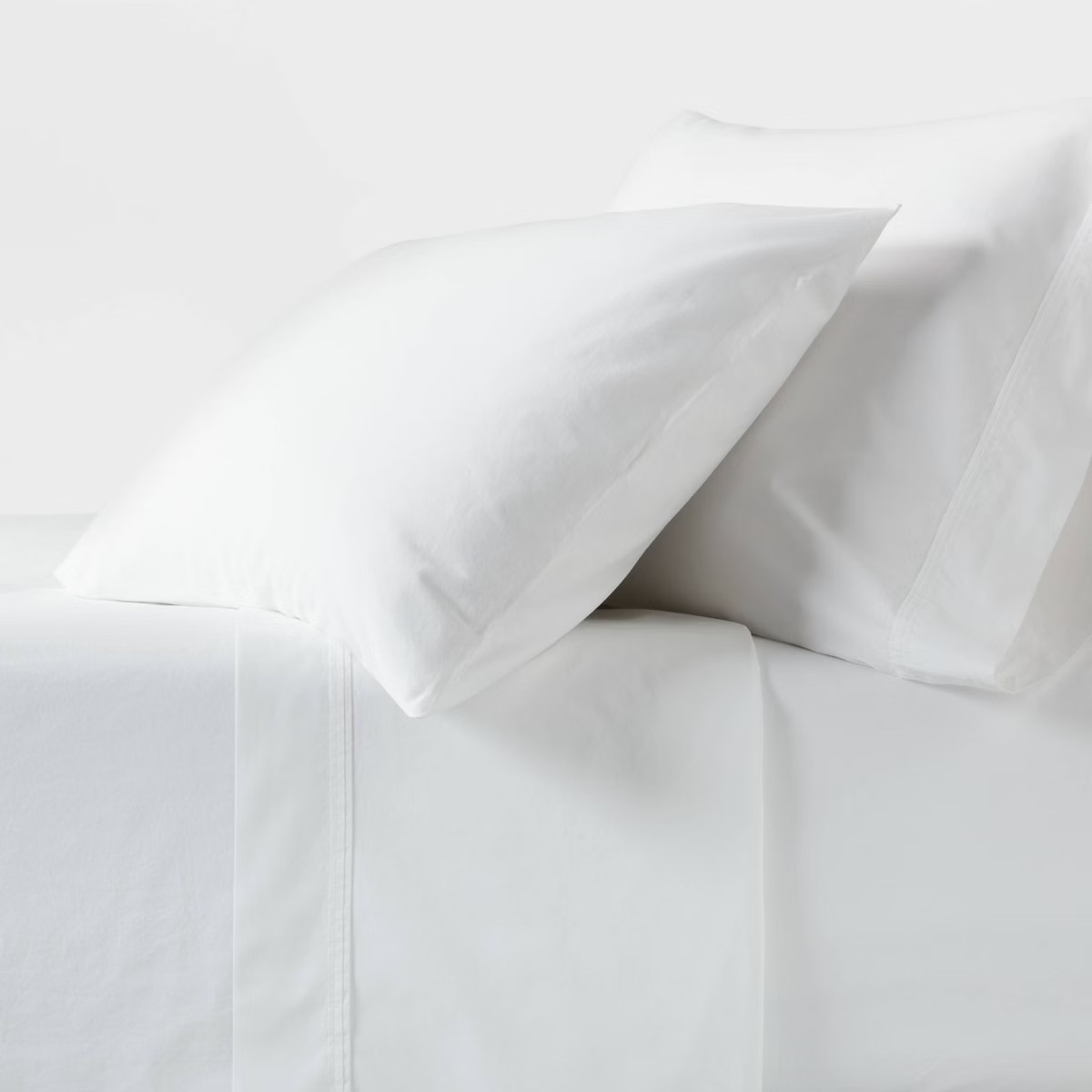 250 Thread Count Organic Percale Sheet Set - Threshold™ | Target