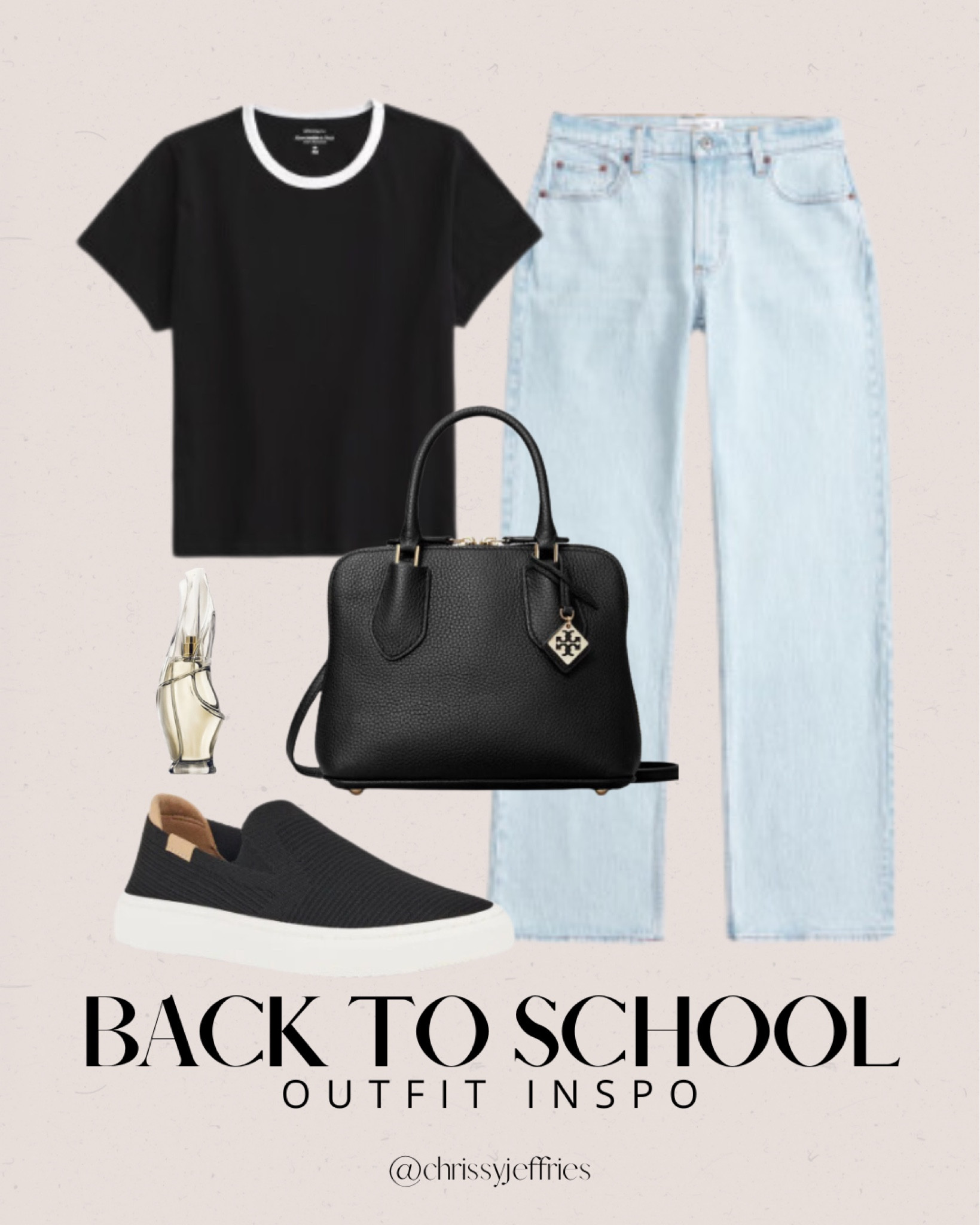 Step into the new school year with a casual and chic outfit that’s perfect for any campus. This black and white tee paired with light-wash jeans offers a comfortable yet stylish look. Complete the ensemble with black slip-on sneakers, a versatile black handbag, and a touch of your favorite fragrance for a fresh and confident start. This outfit combines simplicity with sophistication, making it ideal for those busy school days. 

#BackToSchool #CasualChic #CampusStyle #SchoolOutfit #EverydayFashion

#LTKworkwear