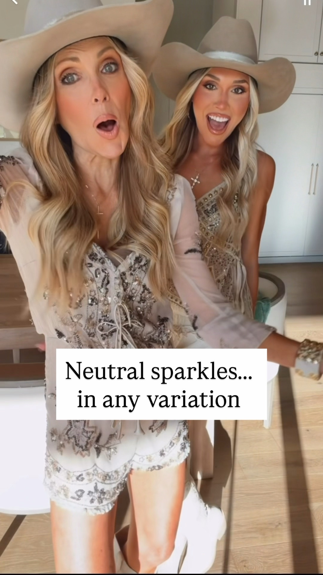 One of my favorite ways to dress for a country concert is by incorporating a little sparkle. Grace and I both styled neutral outfits with just the right amount of shimmer for a fun and festive look

#LTKmomlife #LTKOver40 #LTKSeasonal