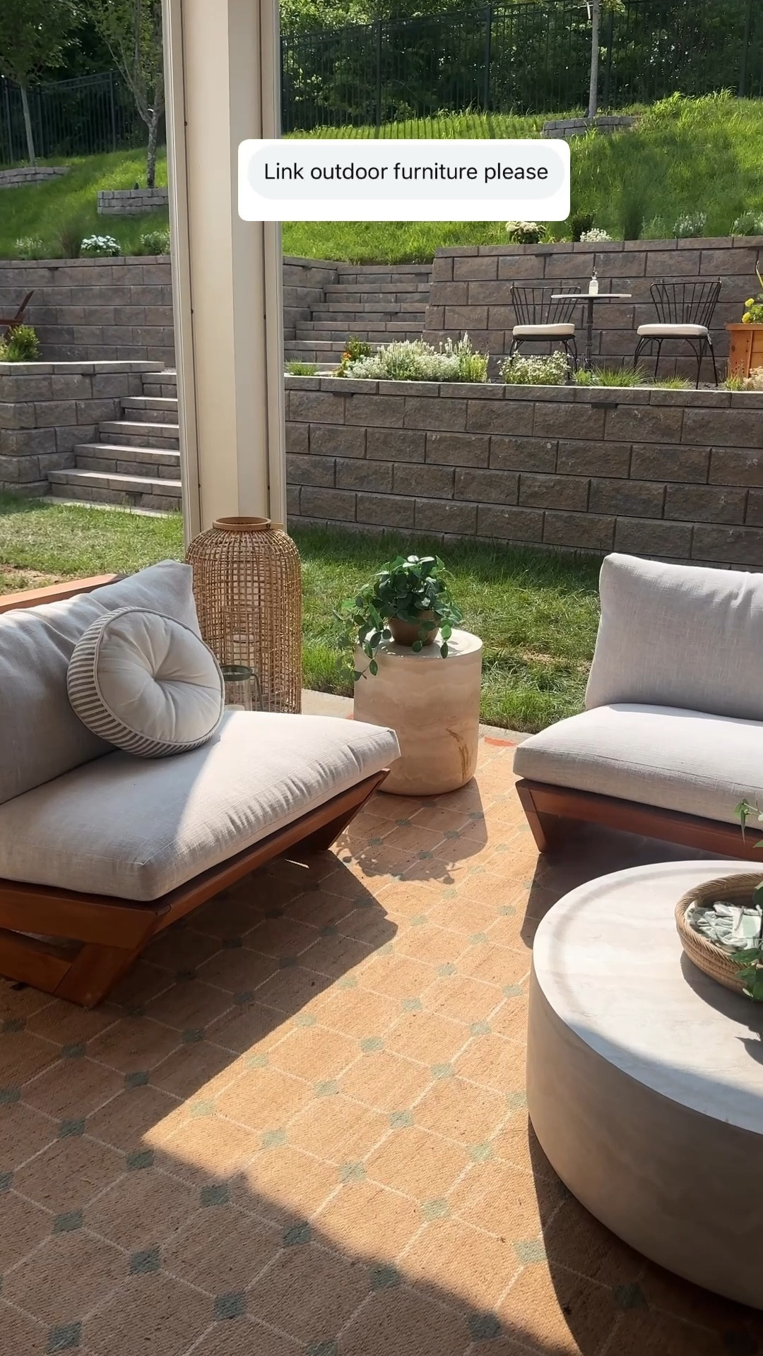 We spend so much time out here — morning coffee, toddler playtime, evening wine. This is the patio furniture we’ve loved and used nonstop. Linking it all here since I’m continuously asked about it! #PatioFurniture #OutdoorLiving #BackyardSetup 

#LTKParties #LTKHome #LTKSummerEdit